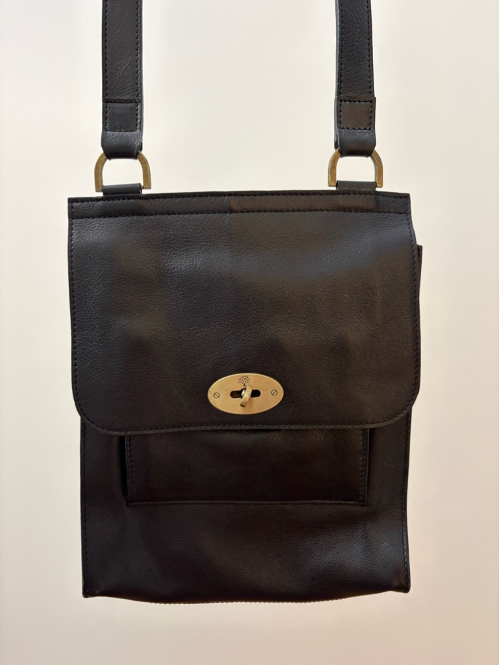 Mulberry Vintage Postman’s Lock Crossbody Bag (c. 2005–2015)